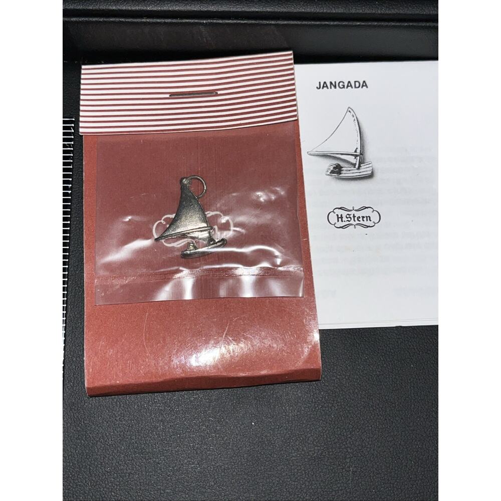 H. Stern Charm Pendant Jangada Wire Brazil Silver